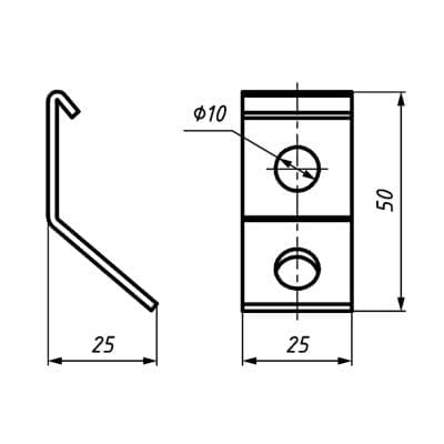 Кабели Кронштейн анкерный CA 16 NILED 10800241