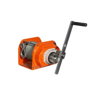 Кабели Лебедка ручная барабанная JHW 3т-40м Сибталь 14697