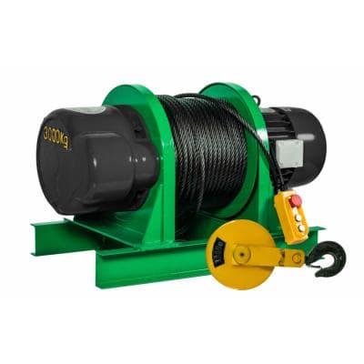 Кабели Лебедка электрическая KCD 1500/3000 кг, 70/35 м, 380В EURO-LIFT