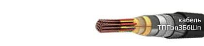 Кабели ТППэпЗББШп 300х2х0,5